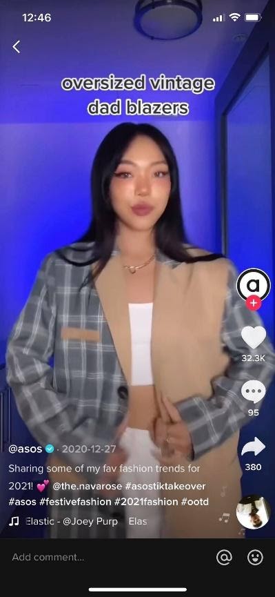 Asos tiktok